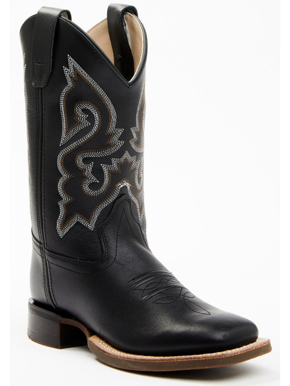 CODY JAMES BOYS' LITTLE WESTLEY WESTERN BOOTS - BROAD SQUARE TOE